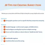 10 Survey Items Tips